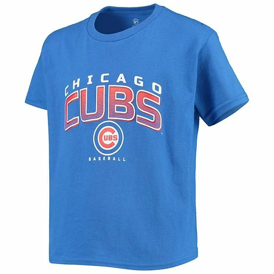 Youth Stitches Royal/White Chicago Cubs Team T-Shirt Combo Set - Image 3