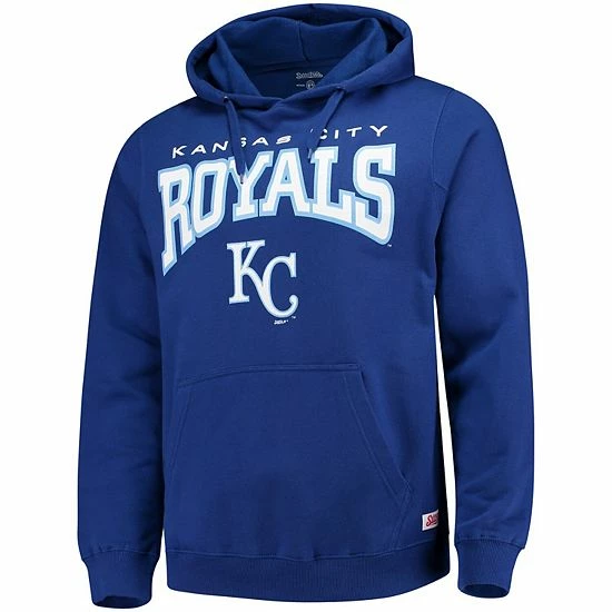 Men's Stitches Royal Kansas City Royals Team Pullover Hoodie - Image 3