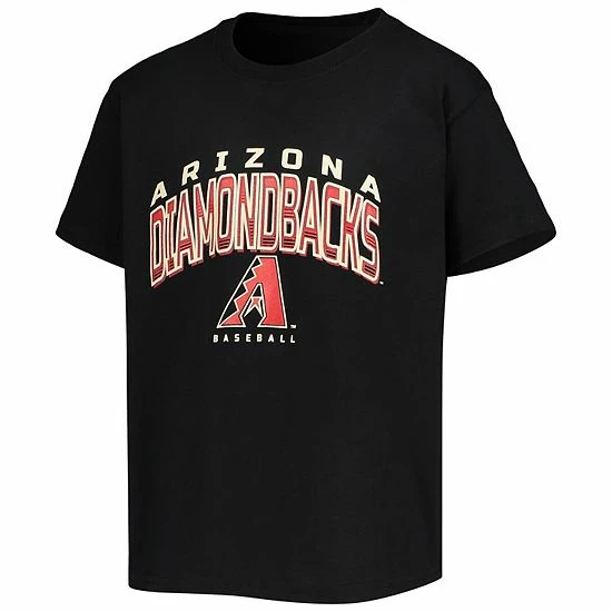 Youth Stitches Black/White Arizona Diamondbacks Team T-Shirt Combo Set - Image 3