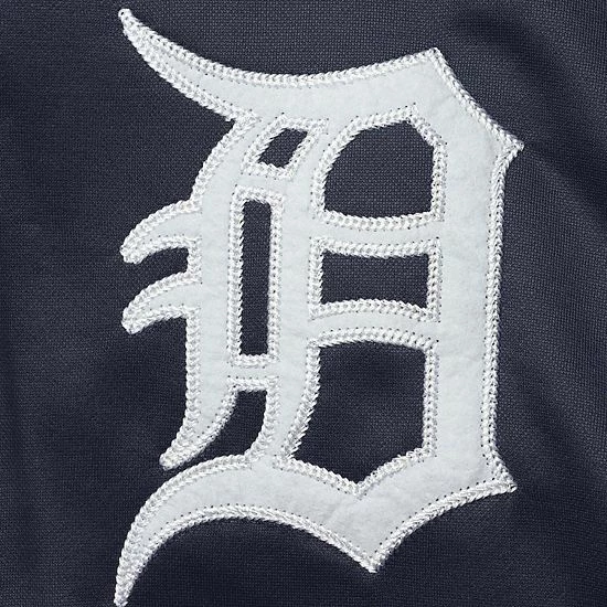 Men's Stitches Navy/Orange Detroit Tigers Team Full-Zip Hoodie - Image 5